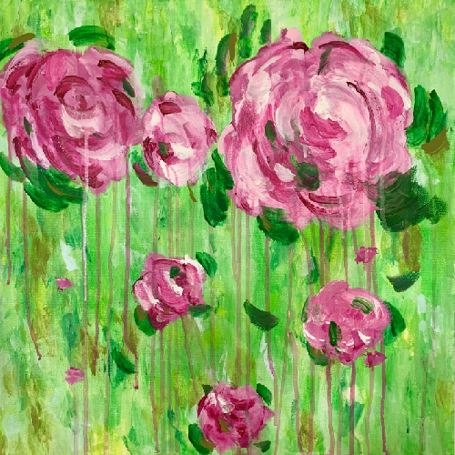 Z.B - Cascading Roses Clutch