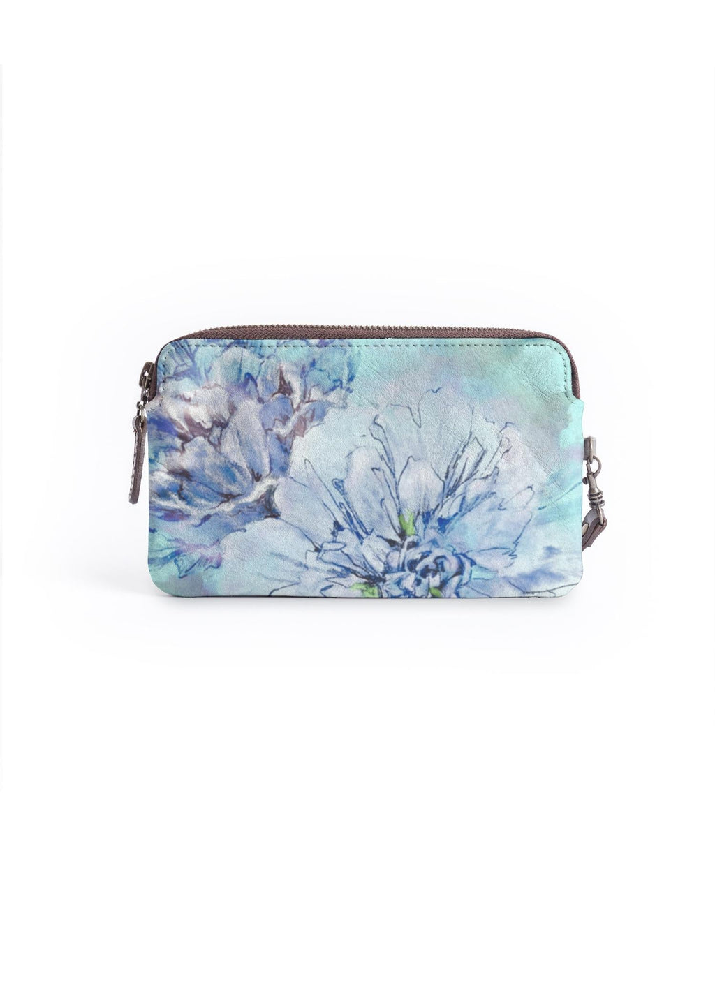Z.B - Blue Peonies Clutch