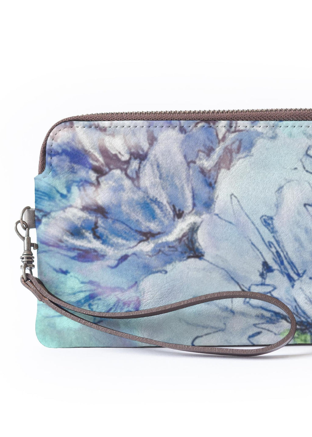 Z.B - Blue Peonies Clutch