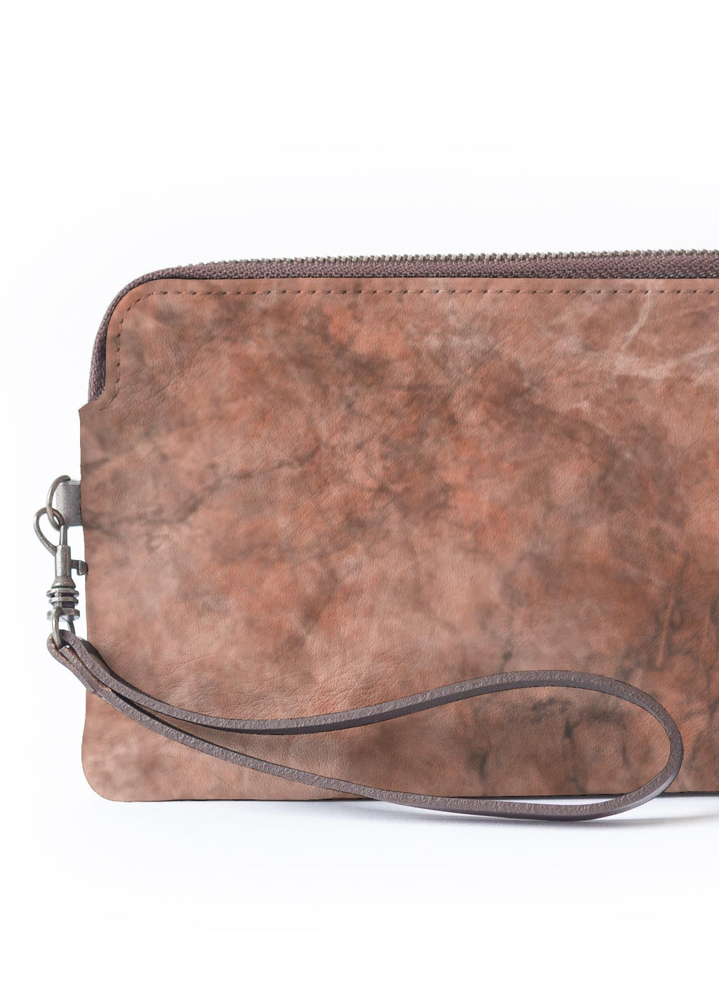 Z.B - Peach Marble Clutch