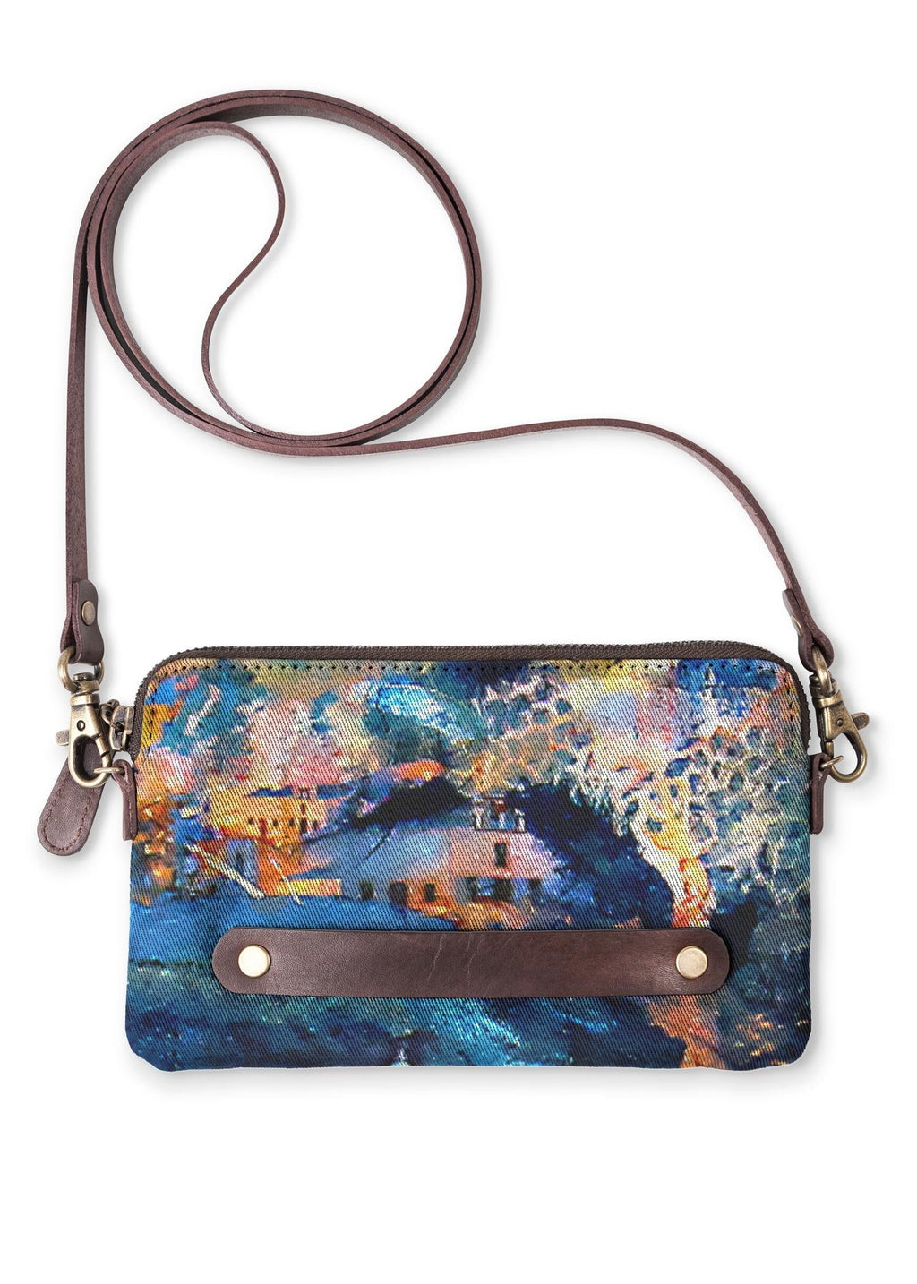 Z.B - Santorini Collage Clutch