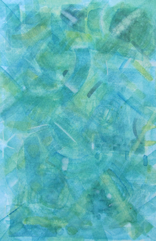 Z.B - Teal Green Abstract