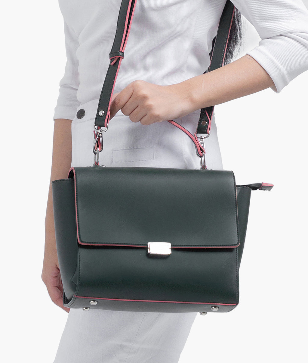 Z.B - Army green mini messenger bag