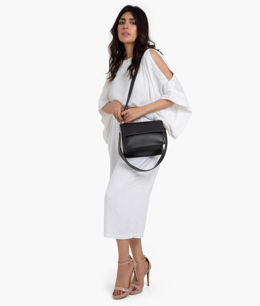Z.B - Black mini cross-body bag
