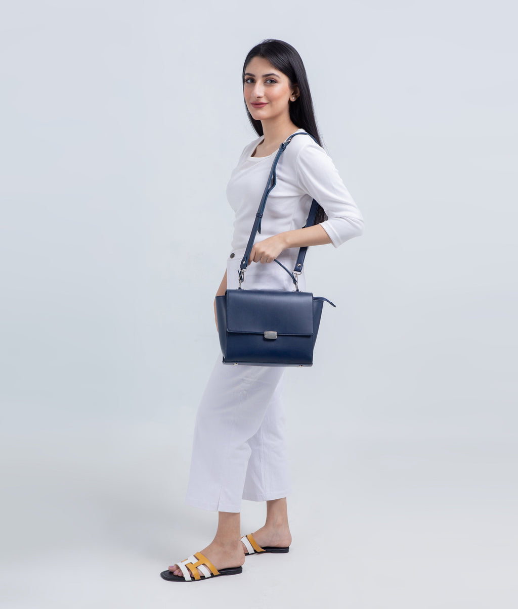 Z.B - Blue mini messenger bag