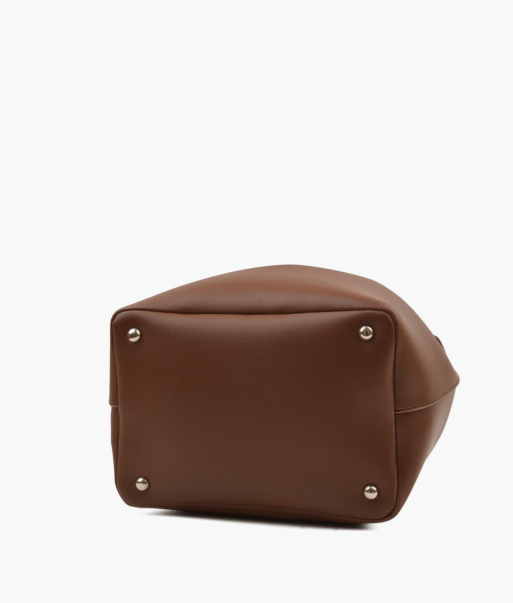 Z.B - Horse brown bucket bag