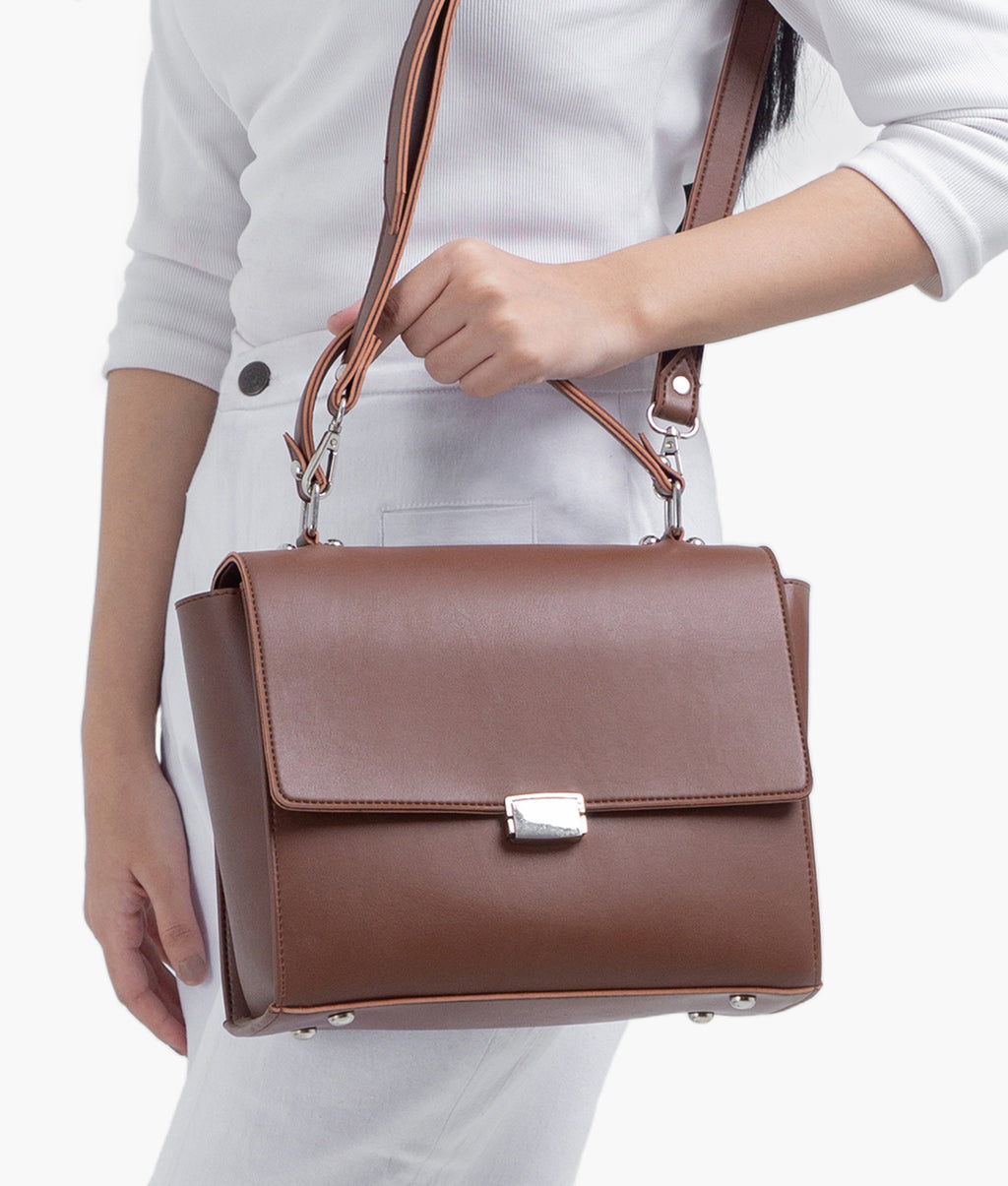 Z.B - Brown mini messenger bag