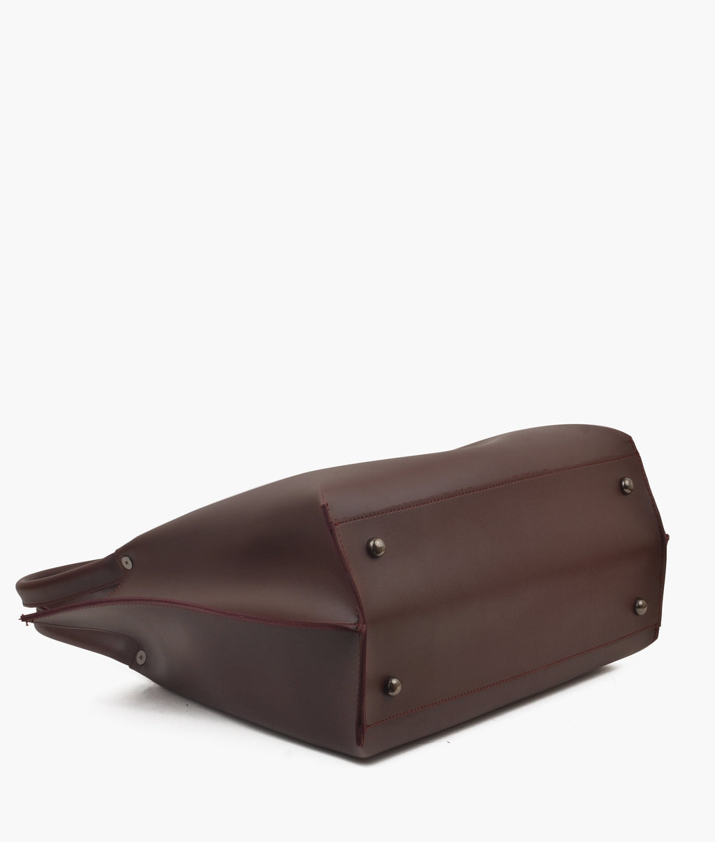 Z.B - Burgundy tote bag