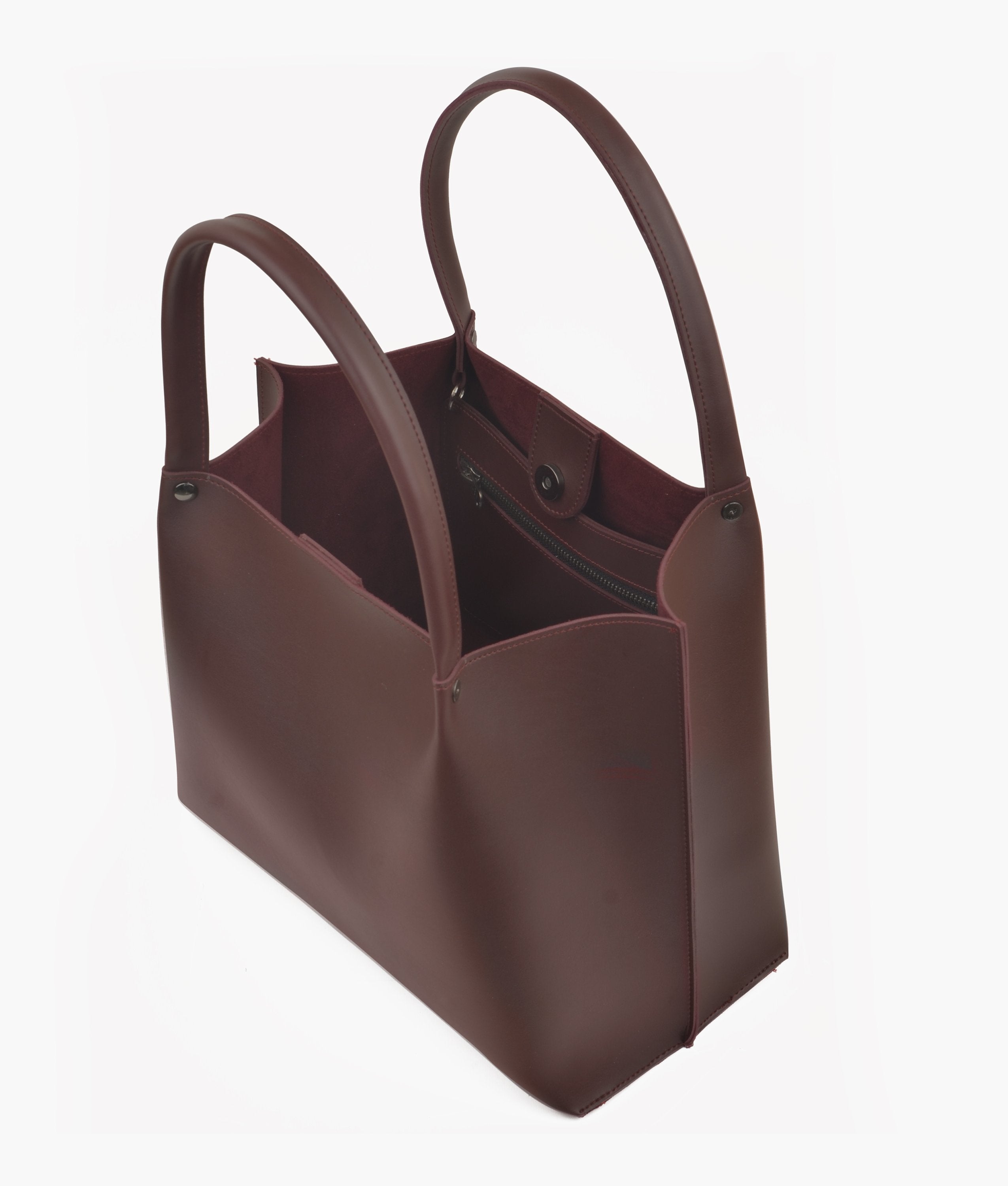 Z.B - Burgundy tote bag