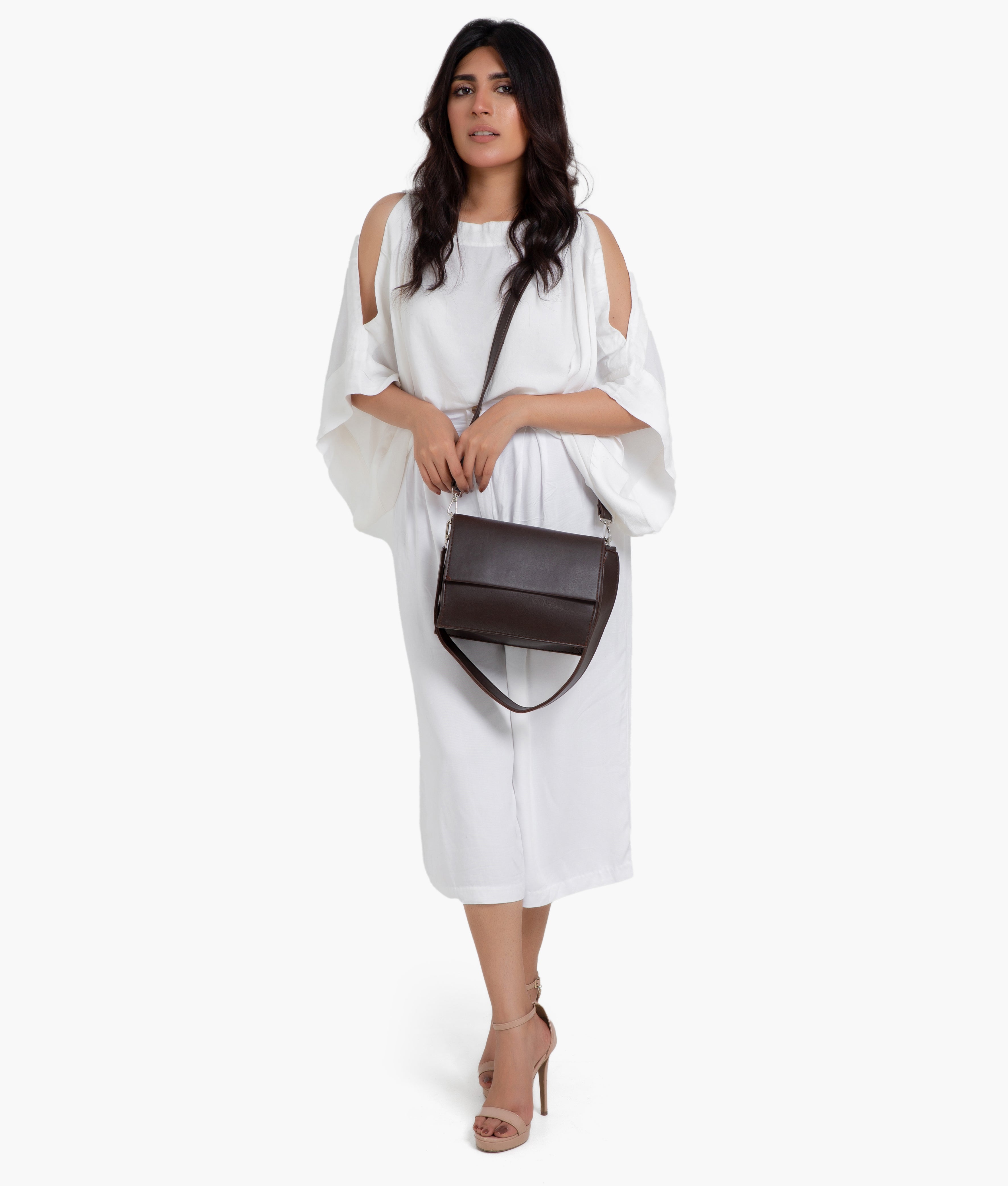 Z.B - Dark brown mini cross-body bag