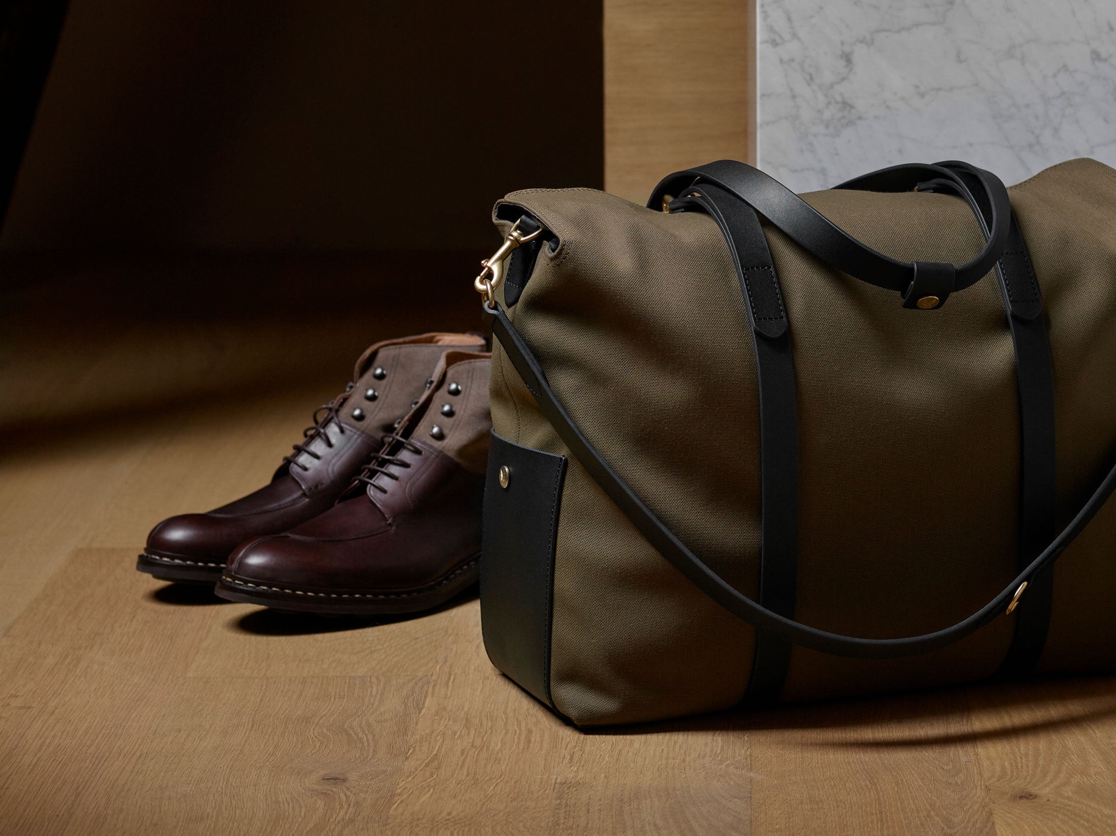 Z.B - Mega Tote - khaki/black