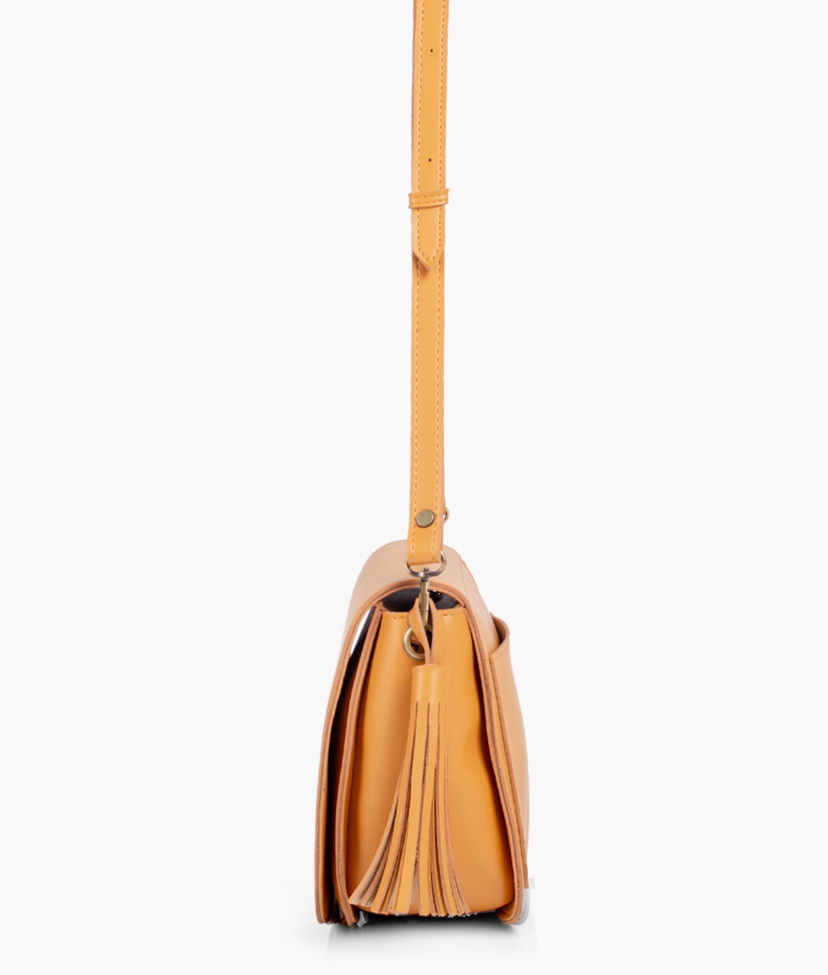 Z.B - Mustard foldover saddle bag