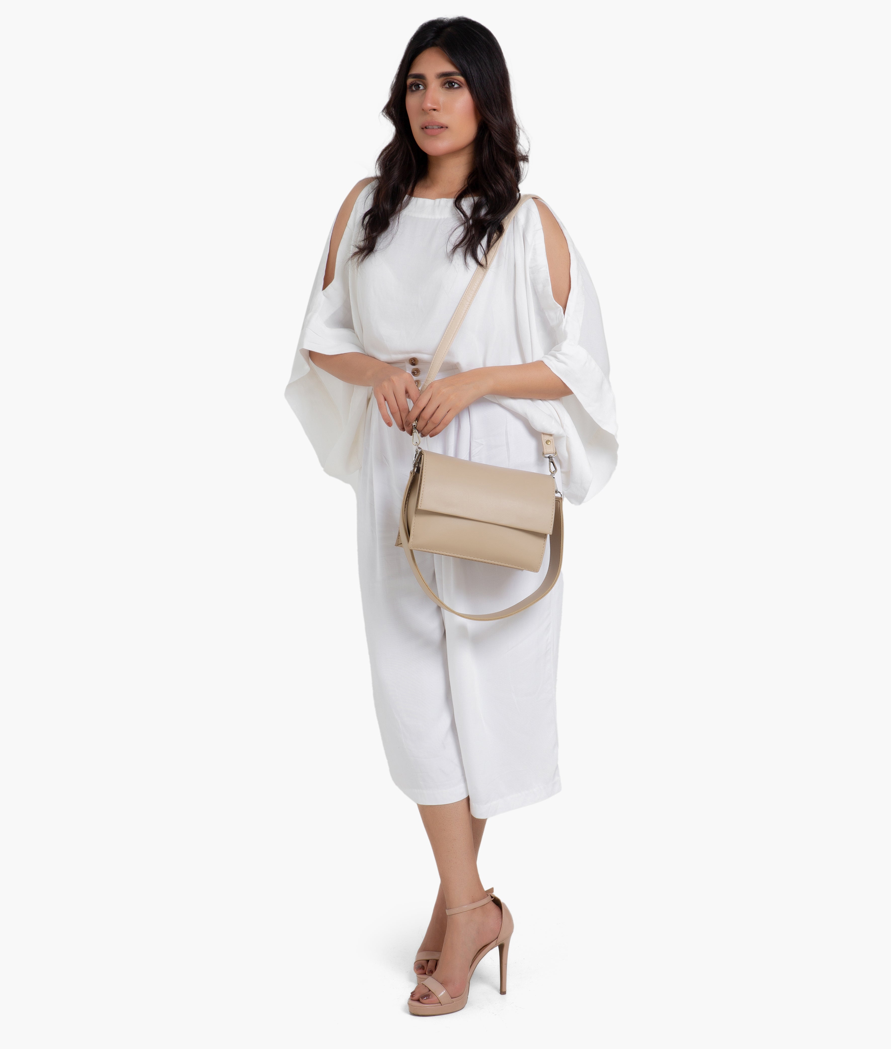 Z.B - Off-white mini cross-body bag