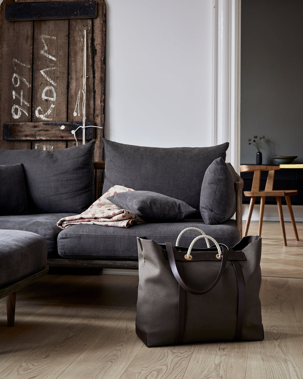 Z.B - Seaside - Palm Jacquard/Cuoio