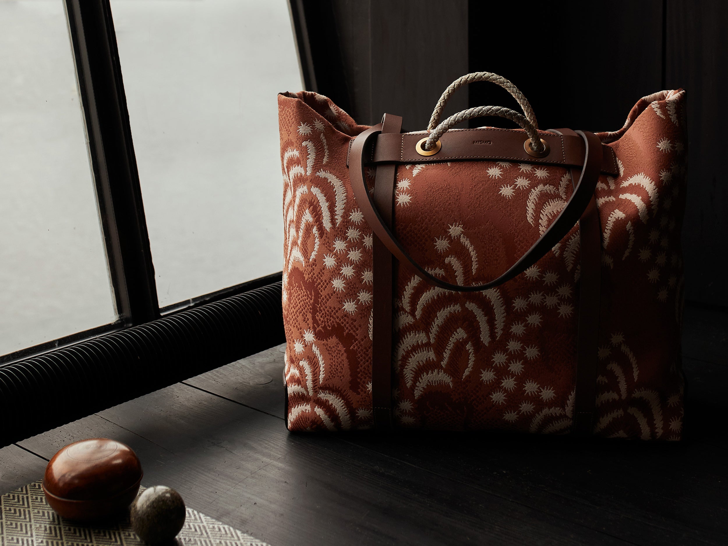 Z.B - Seaside - Palm Jacquard/Cuoio