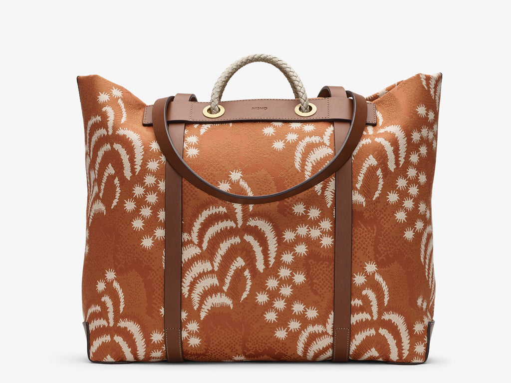 Z.B - Seaside - Palm Jacquard/Cuoio