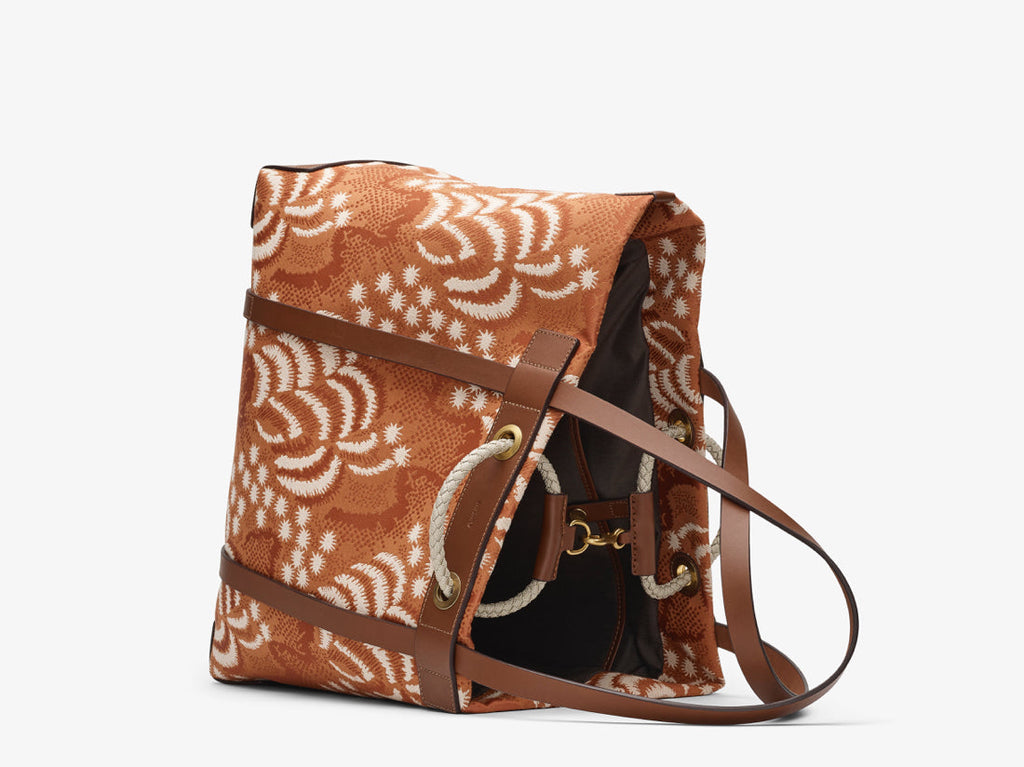 Z.B - Seaside - Palm Jacquard/Cuoio