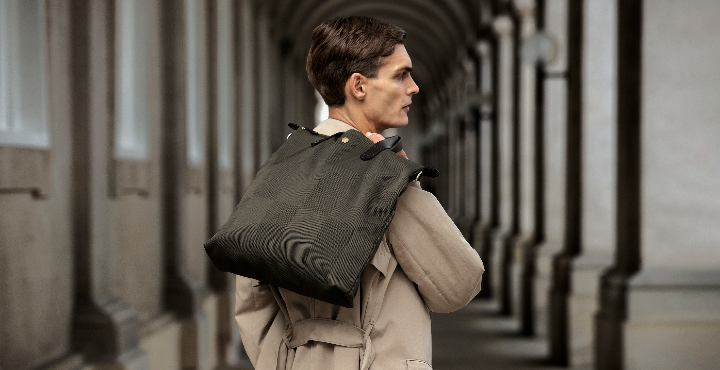Z.B - Shopper Army/Dark Brown