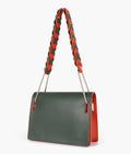 Z.B - Army green loop strap shoulder bag