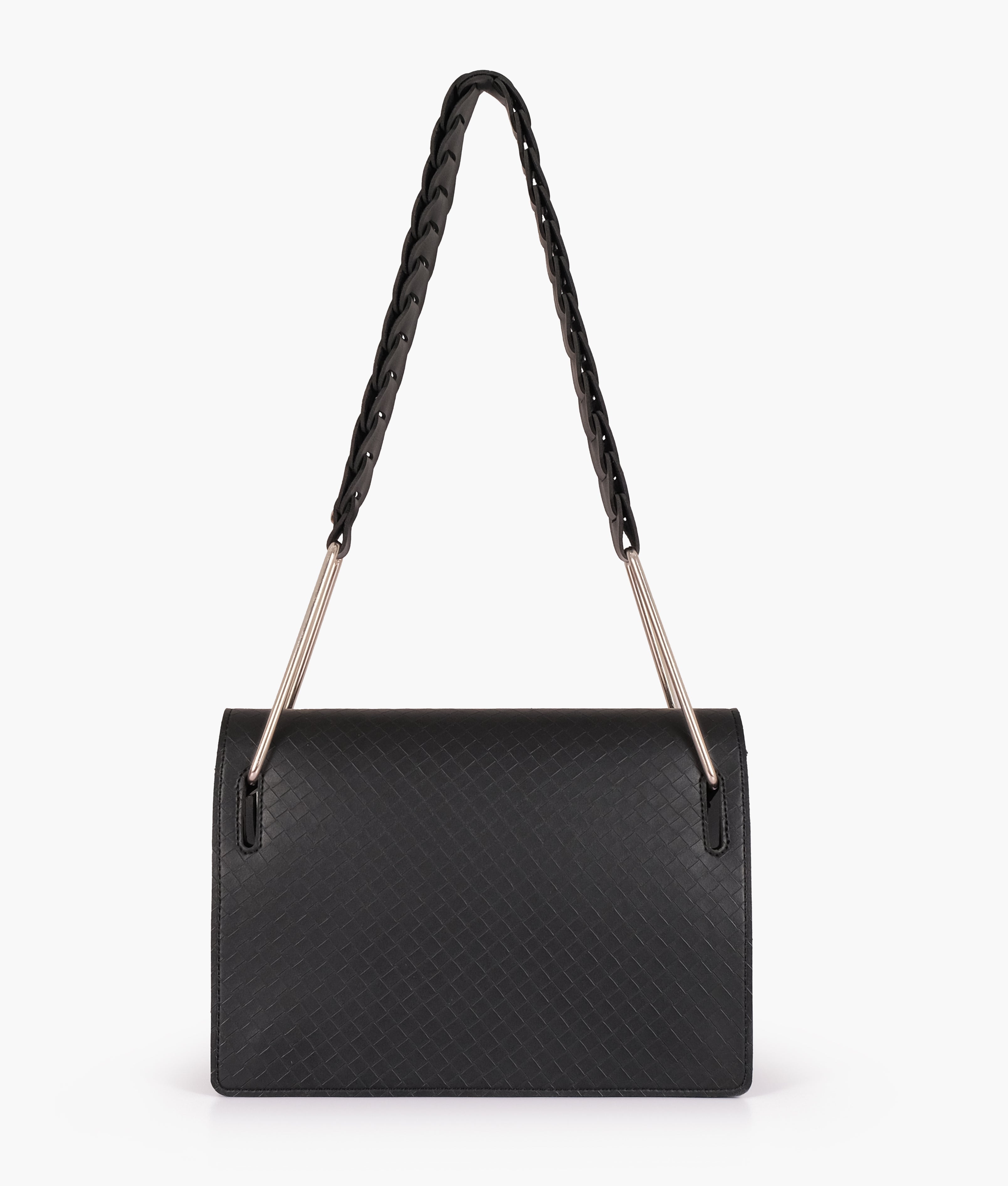 Z.B - Black loop strap shoulder bag