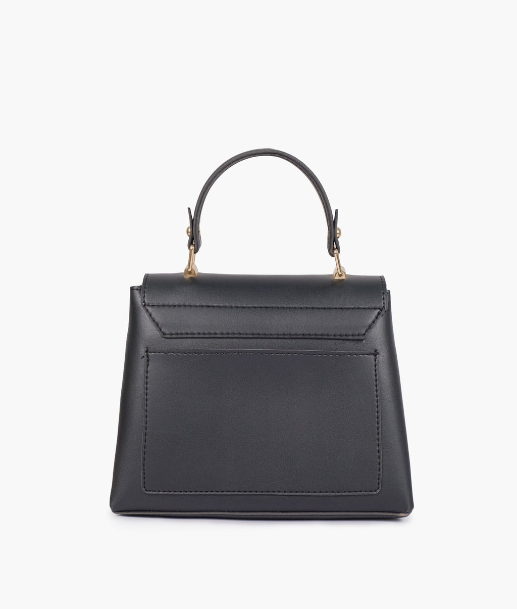Z.B - Black mini top-handle bag