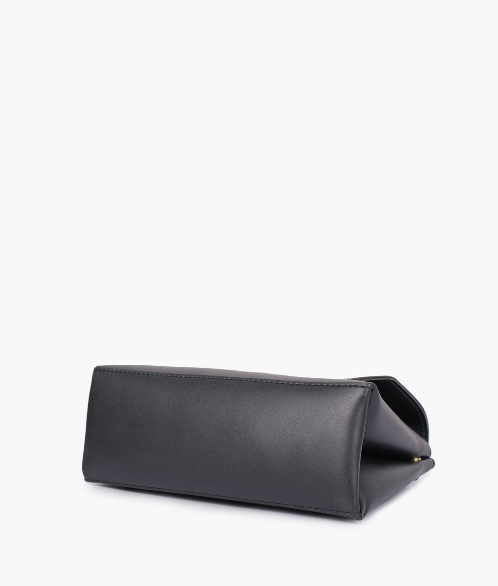 Z.B - Black mini top-handle bag