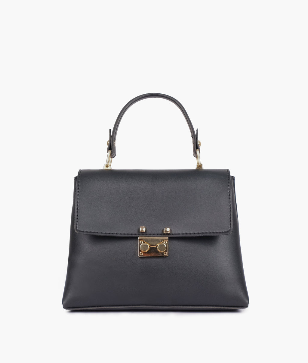 Z.B - Black mini top-handle bag