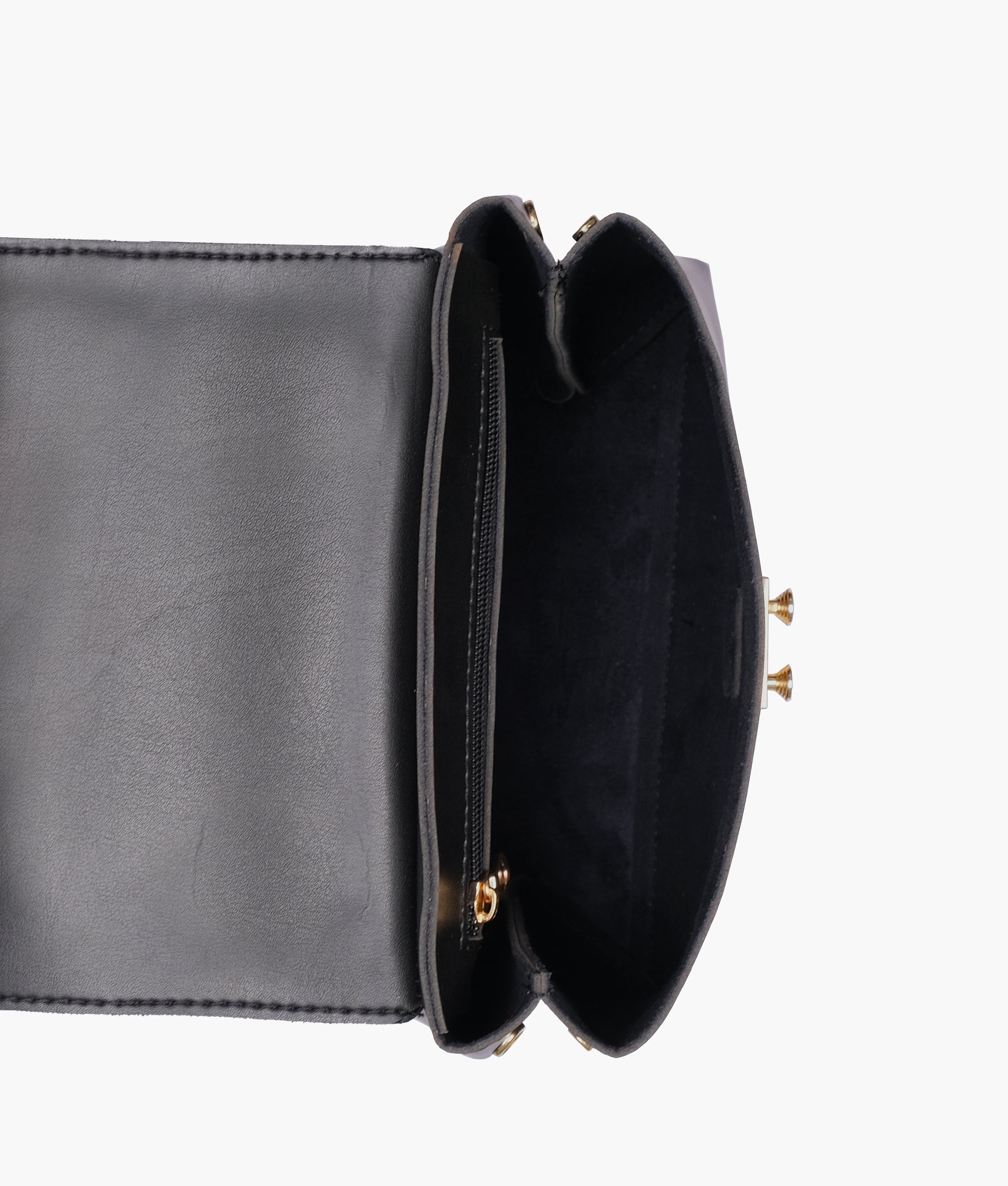 Z.B - Black mini top-handle bag