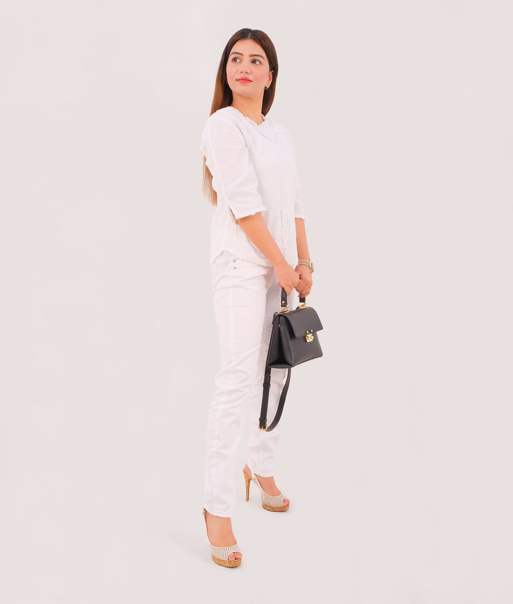 Z.B - Black mini top-handle bag
