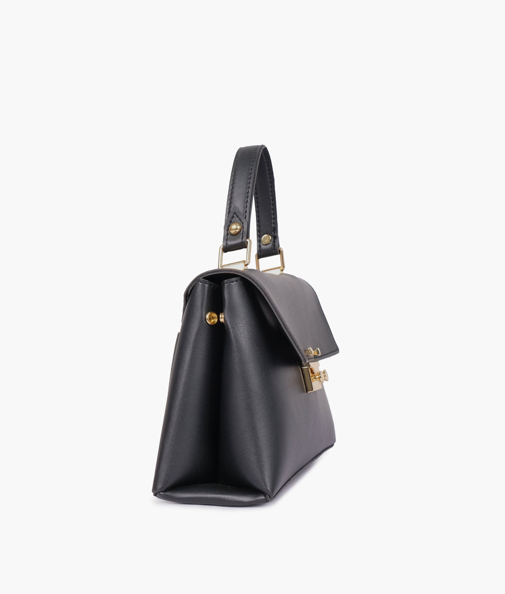 Z.B - Black mini top-handle bag