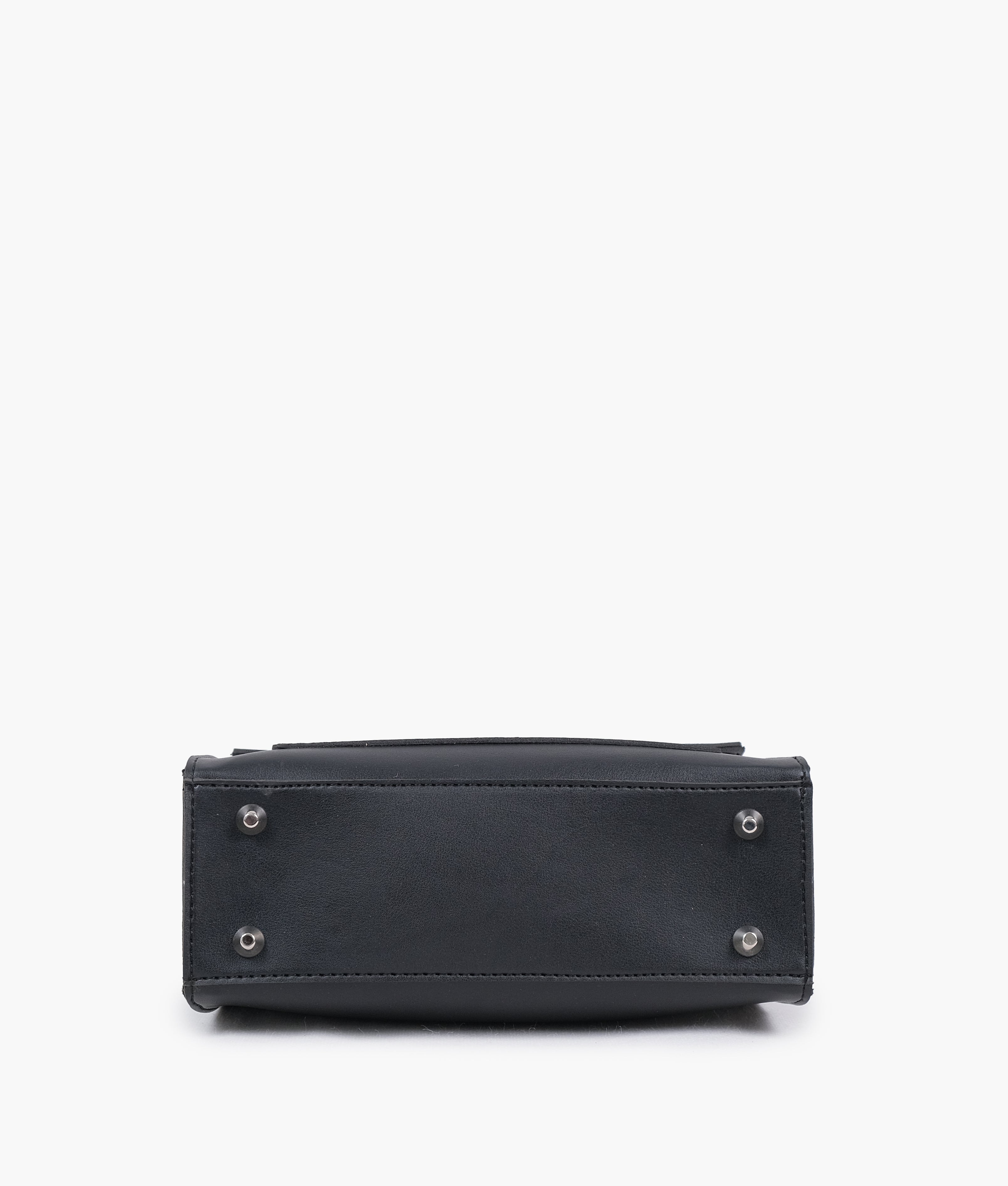 Z.B - Black push-lock messenger bag