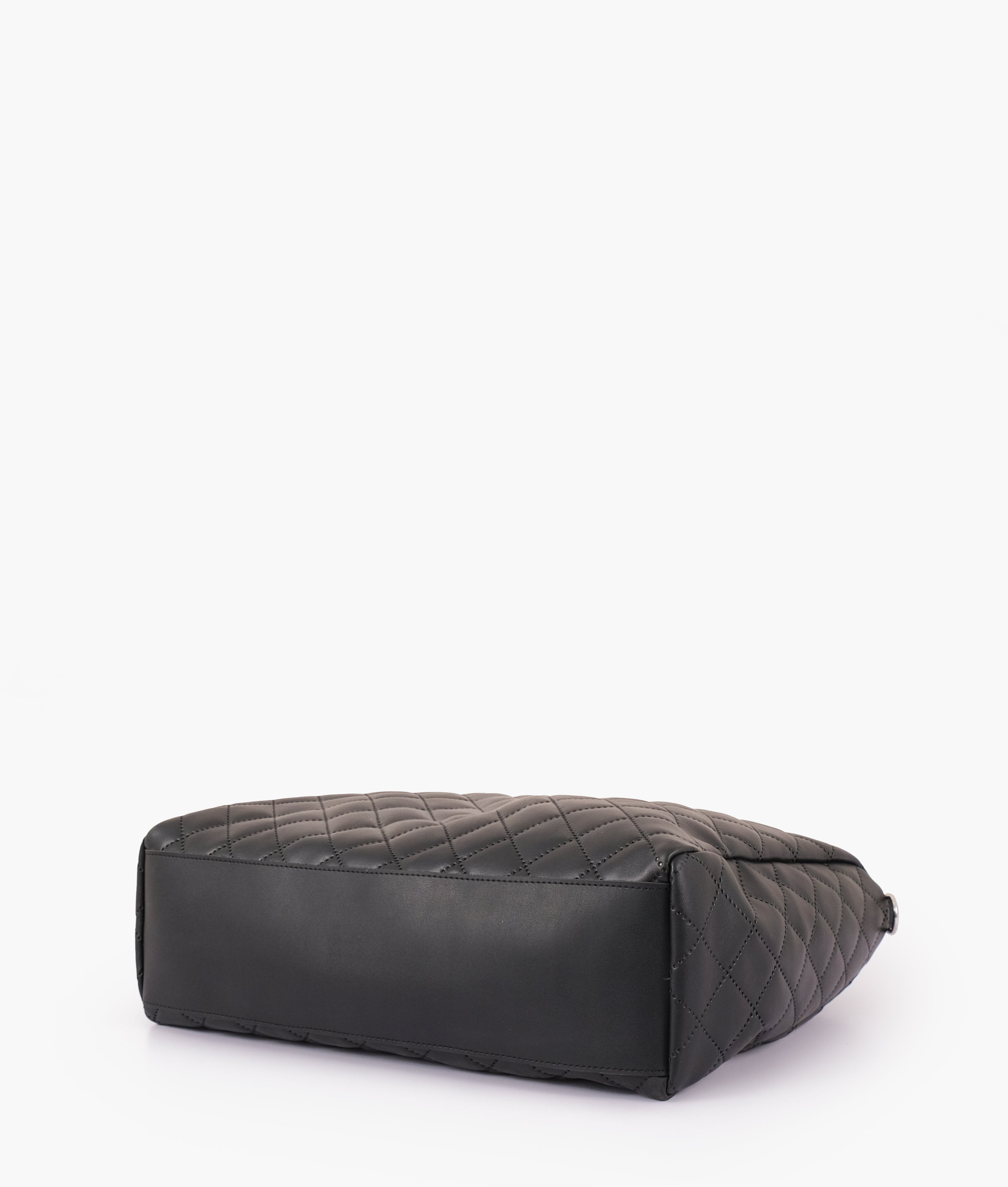 Z.B - Black quilted carryall tote bag