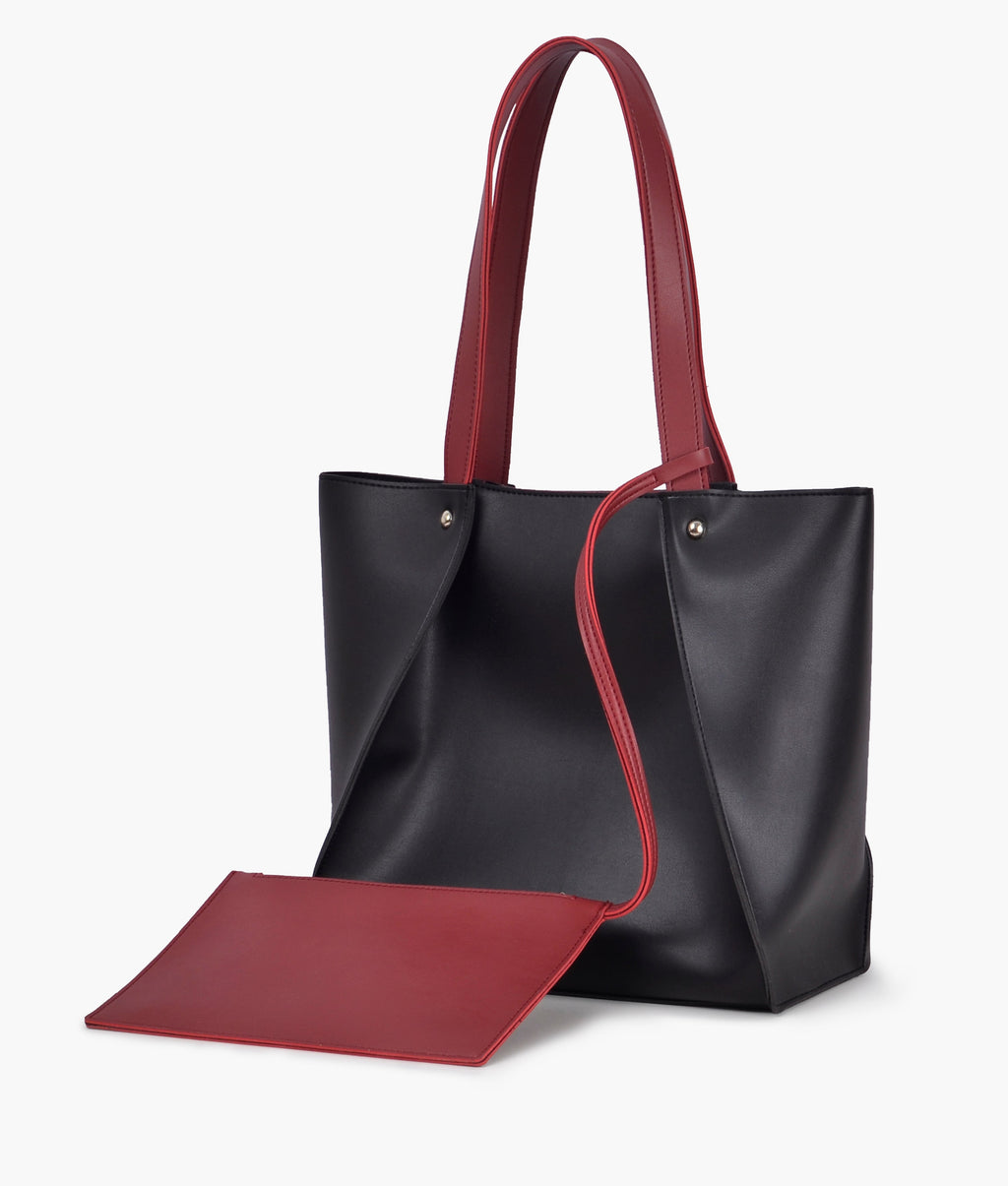 Z.B - Black shopping tote bag