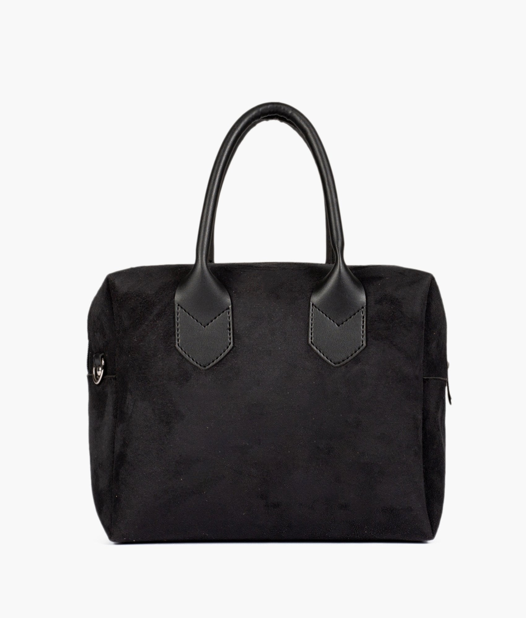 Z.B - Black suede mini bowling bag