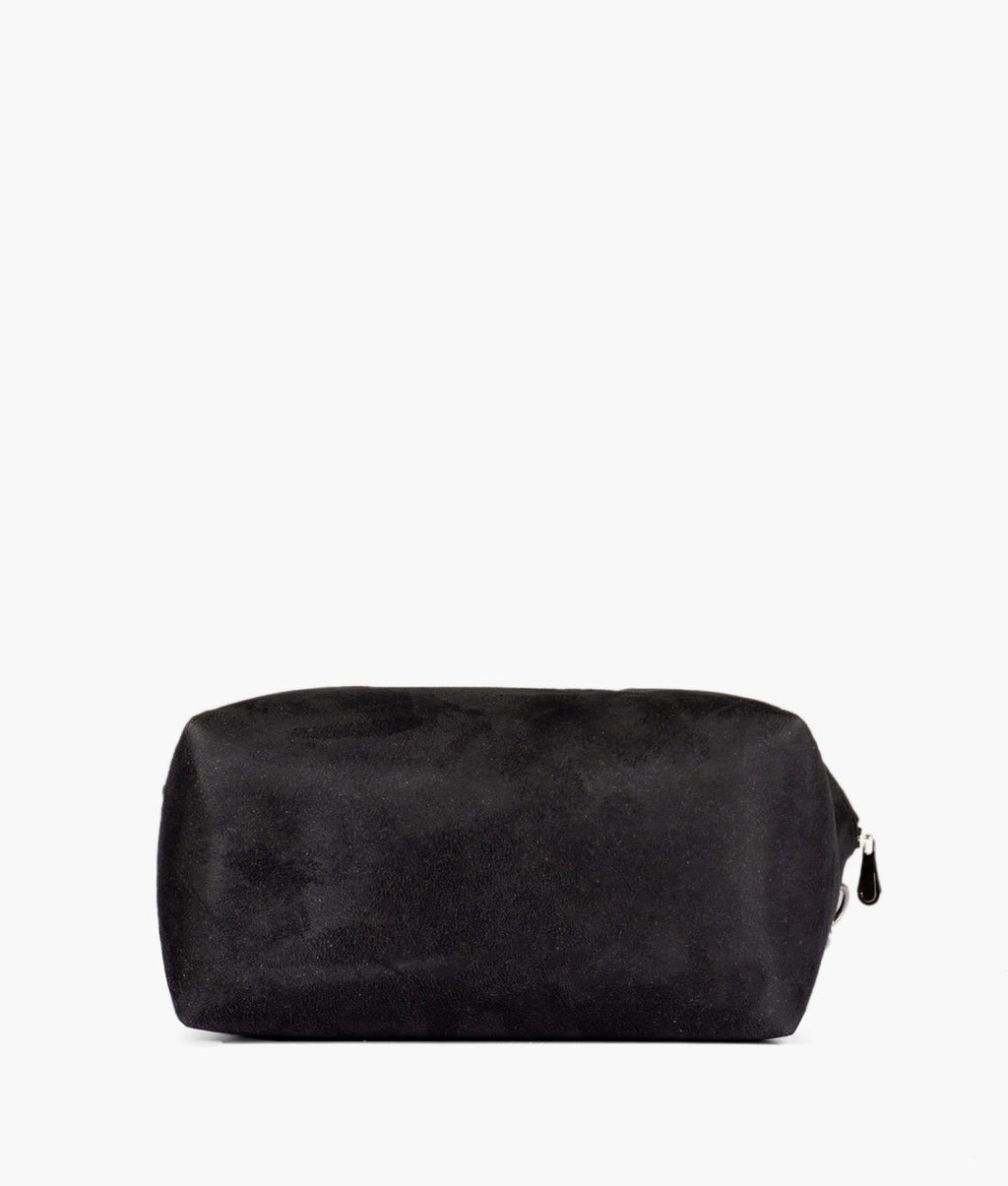 Z.B - Black suede mini bowling bag
