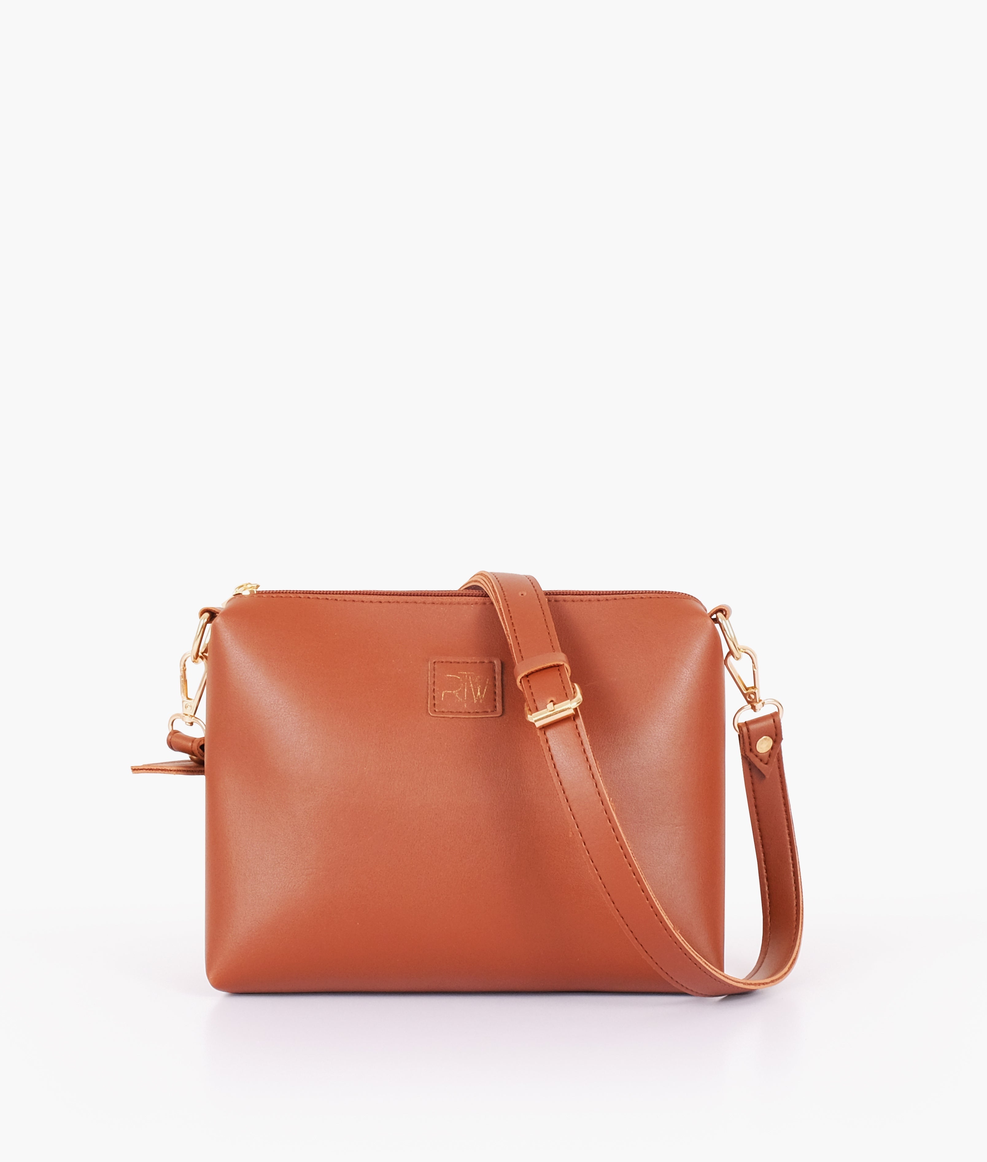 Z.B - Blue metal handle tote bag