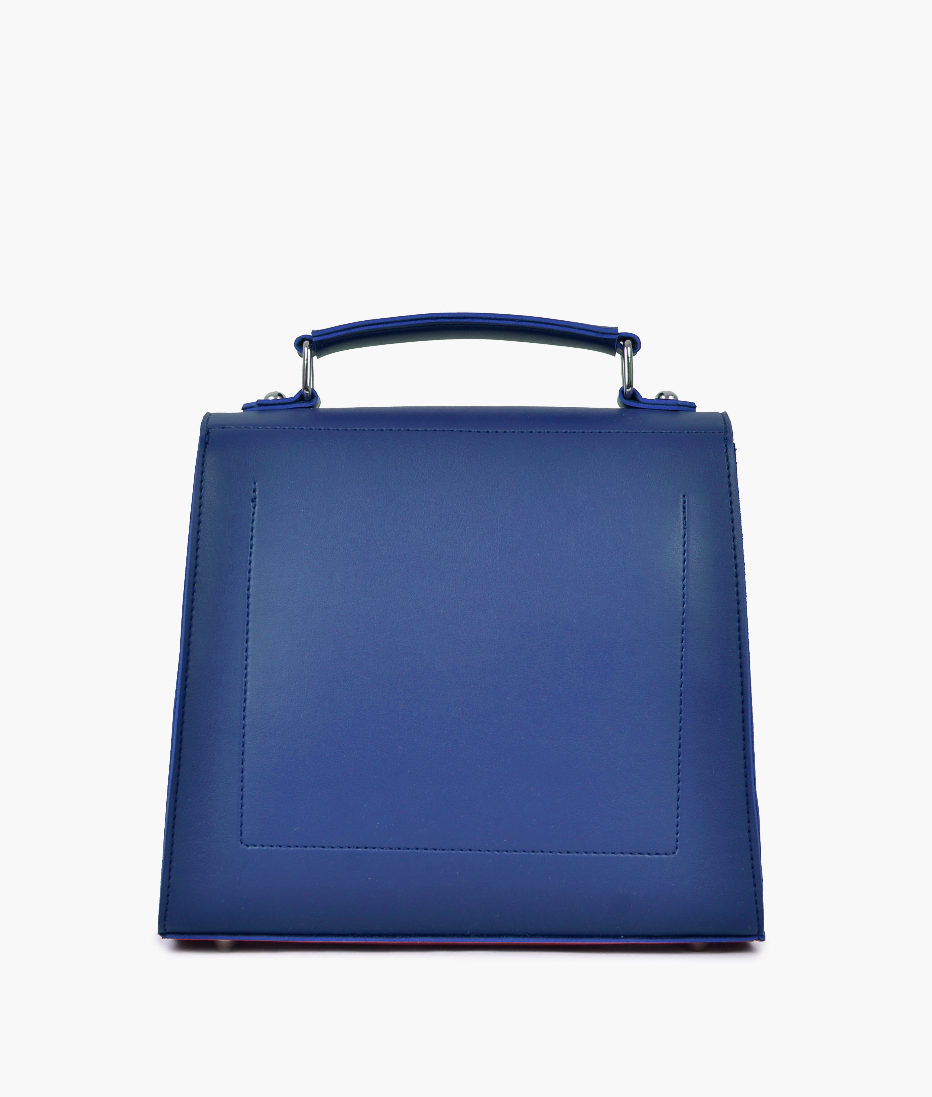 Z.B - Blue push-lock messenger bag