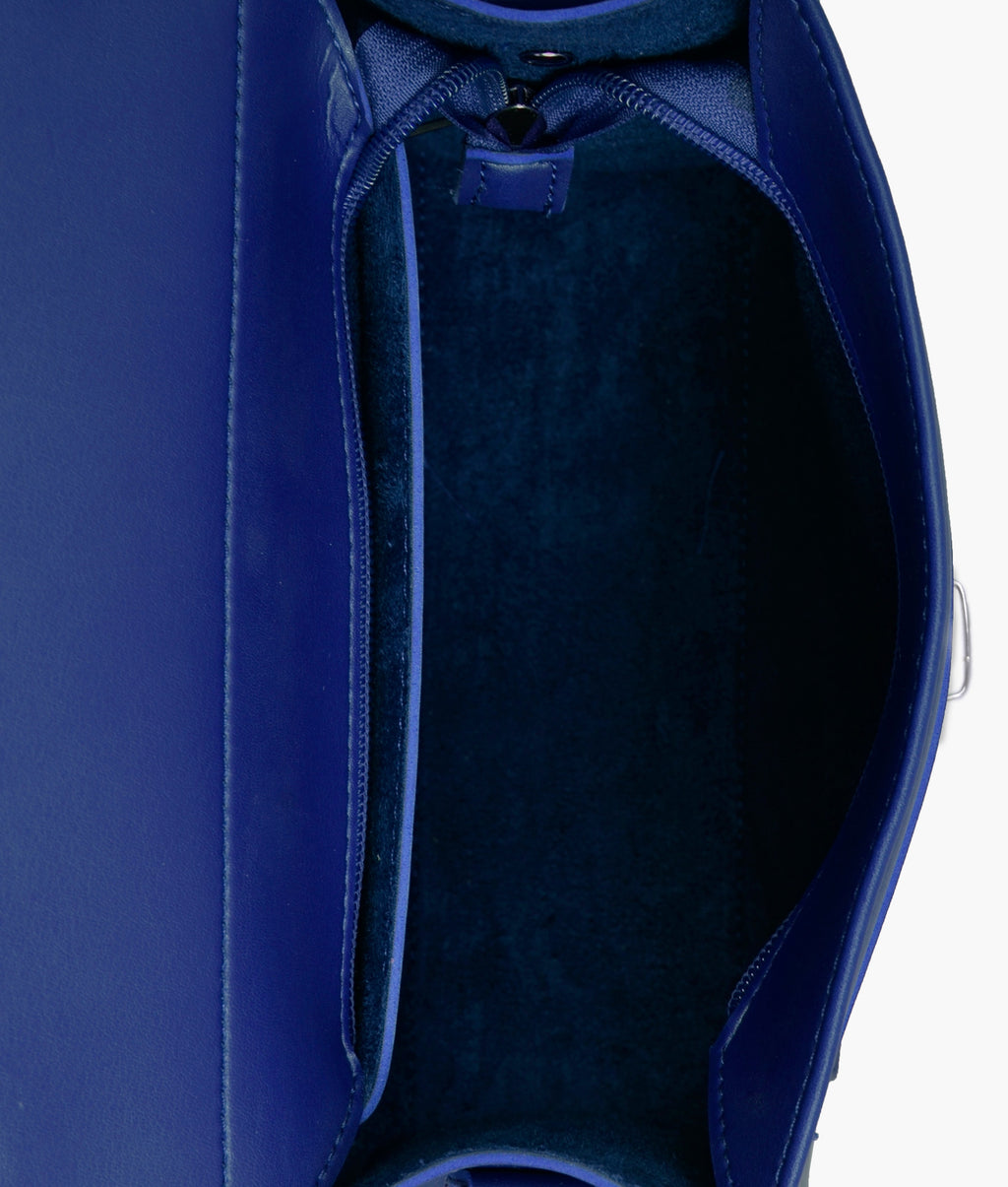 Z.B - Blue push-lock messenger bag