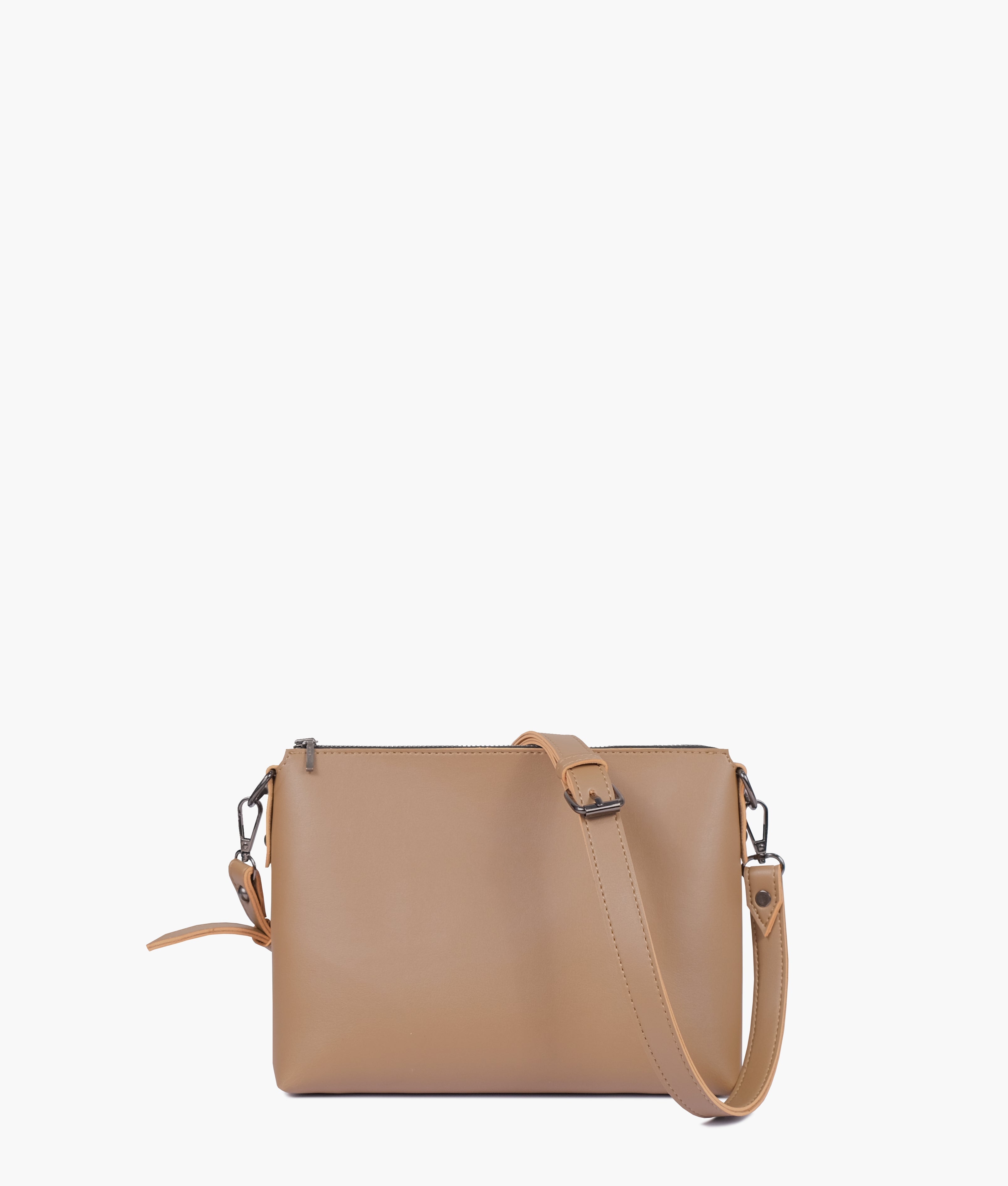 Z.B - Coffee two-piece floral tote