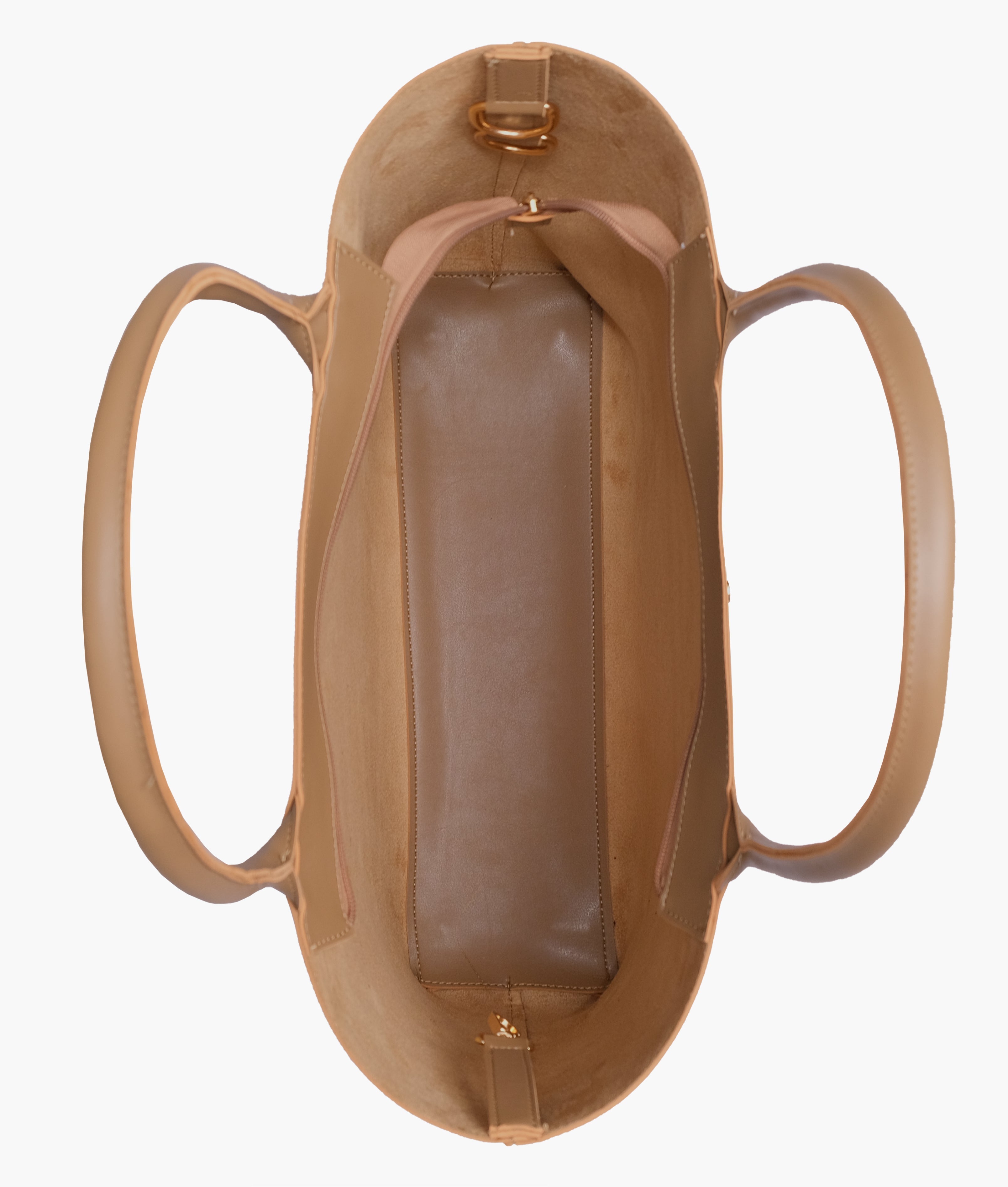 Z.B - Coffee zipper tote bag