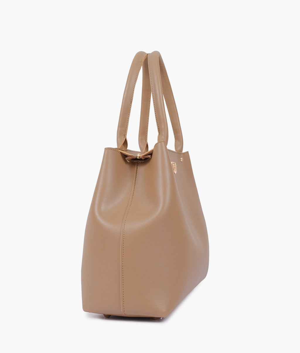 Z.B - Coffee zipper tote bag