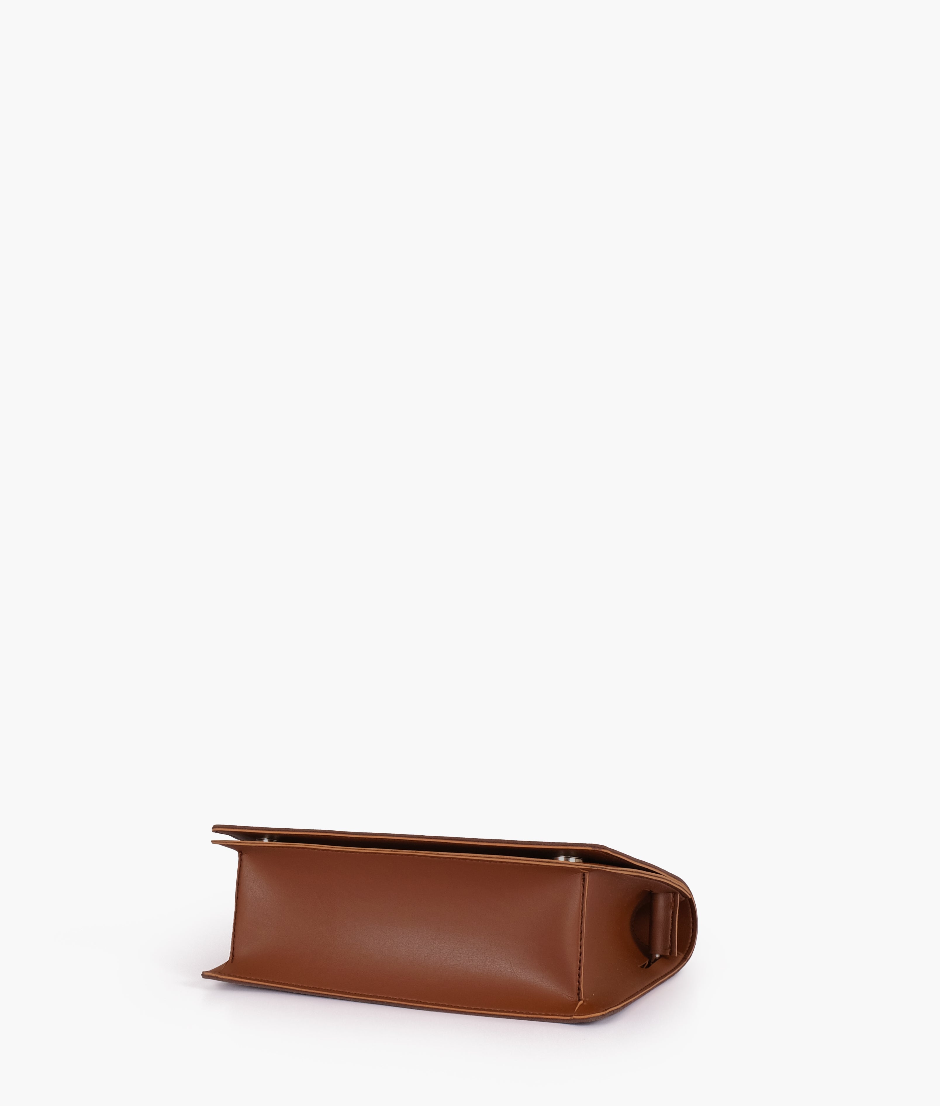 Z.B - Dark brown loop strap shoulder bag