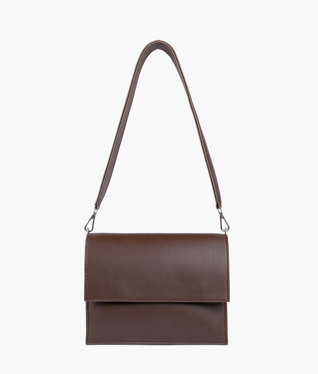Z.B - Dark brown mini cross-body bag