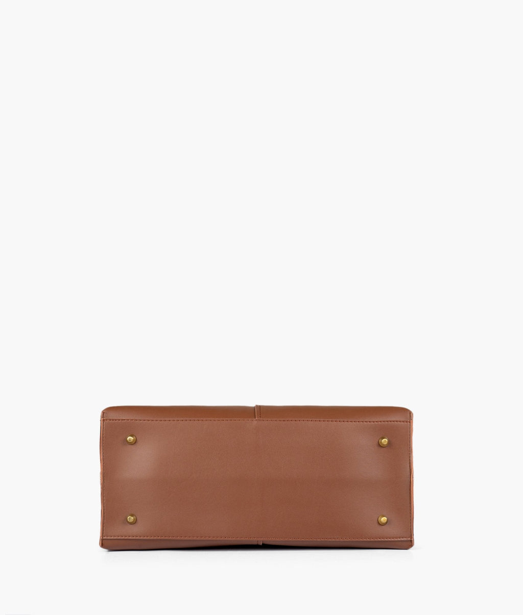 Z.B - Horse brown over the shoulder tote bag