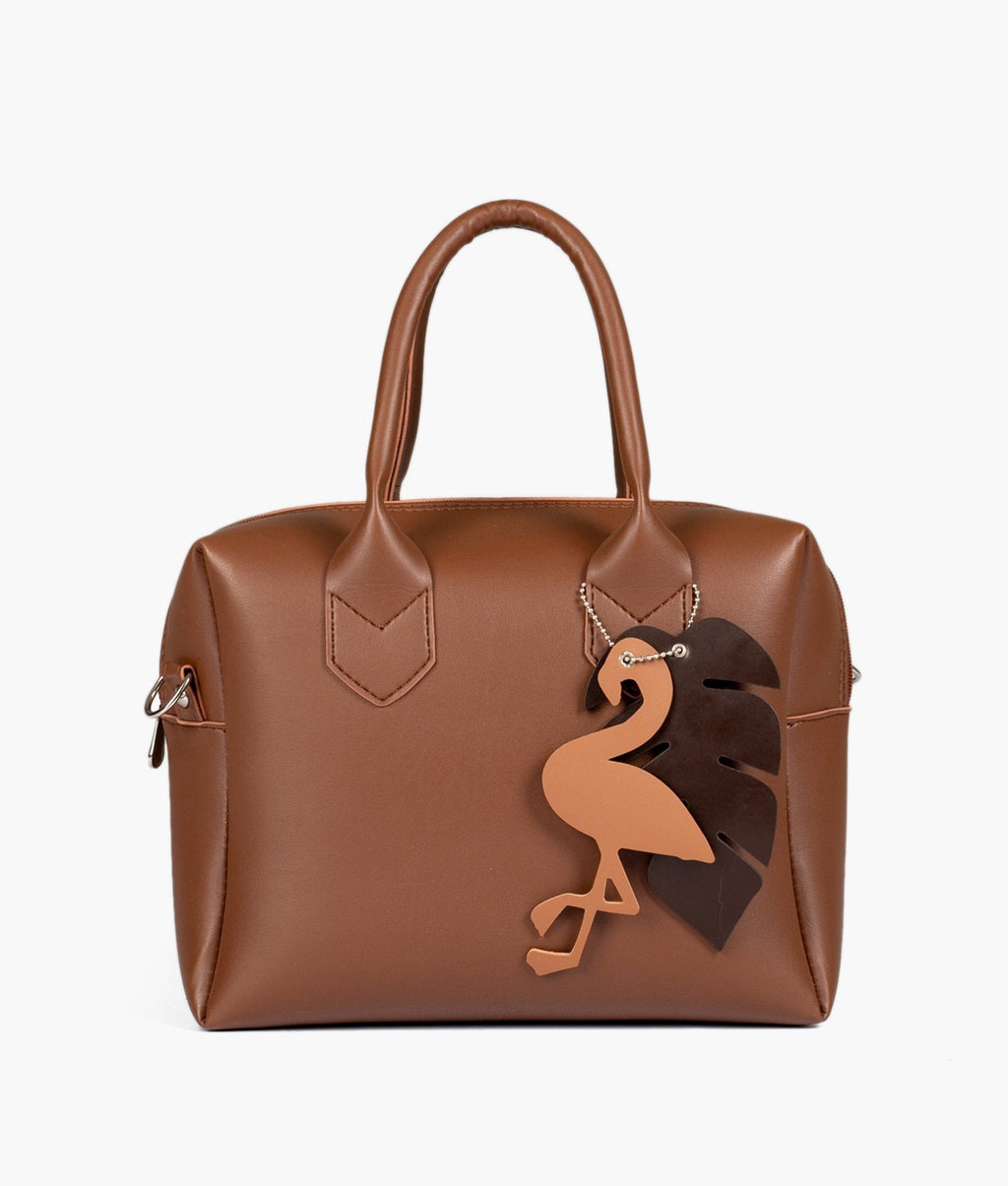 Z.B - Horse brown mini bowling bag
