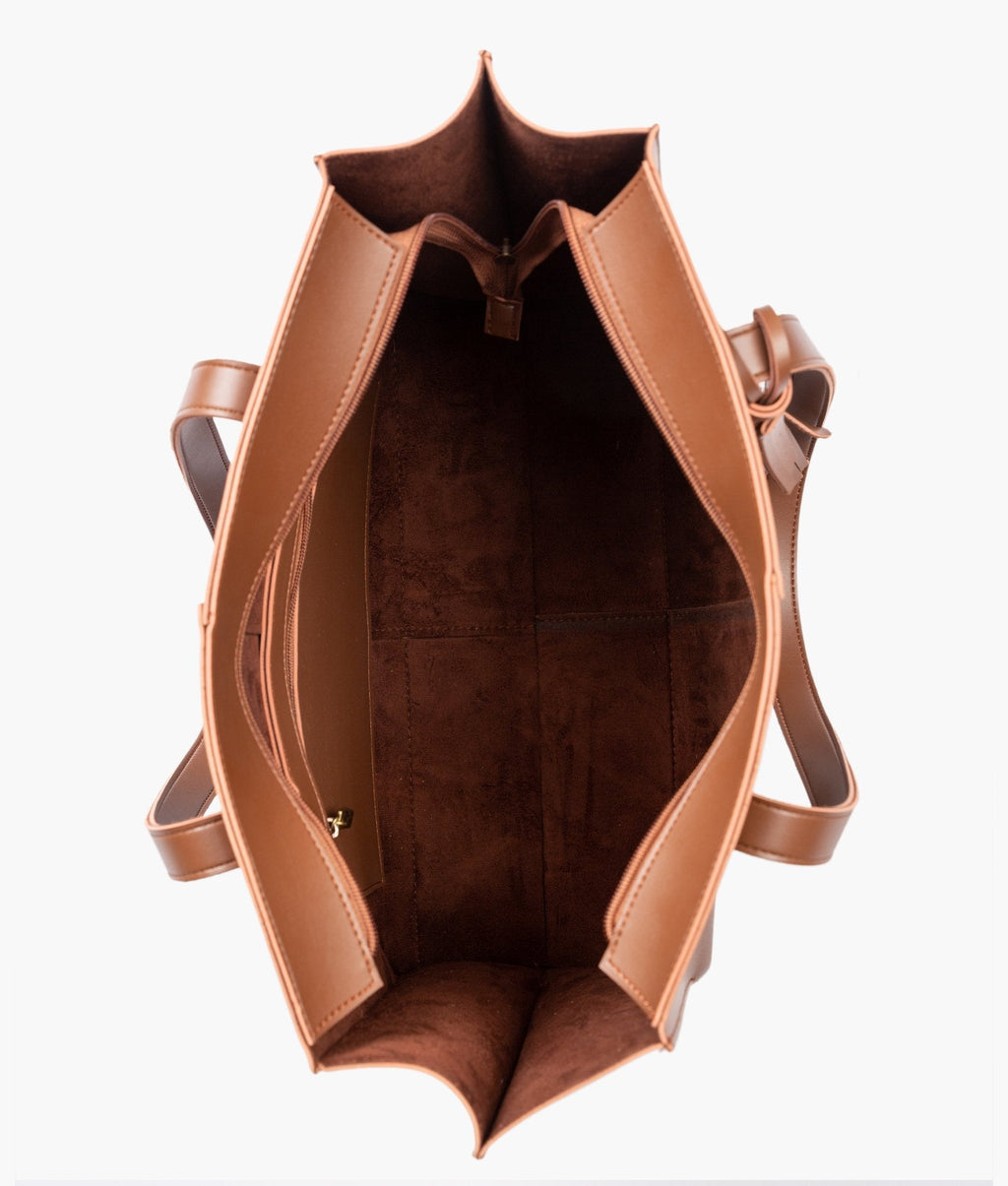 Z.B - Horse brown over the shoulder tote bag
