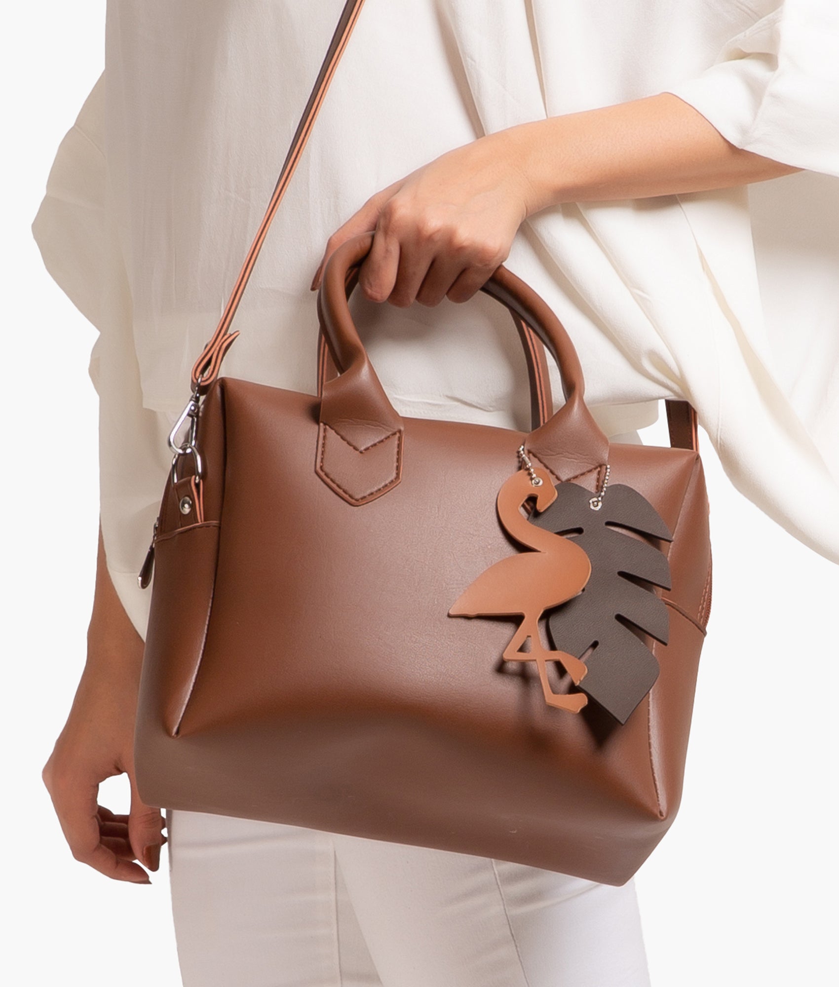 Z.B - Horse brown mini bowling bag
