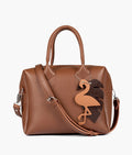 Z.B - Horse brown mini bowling bag