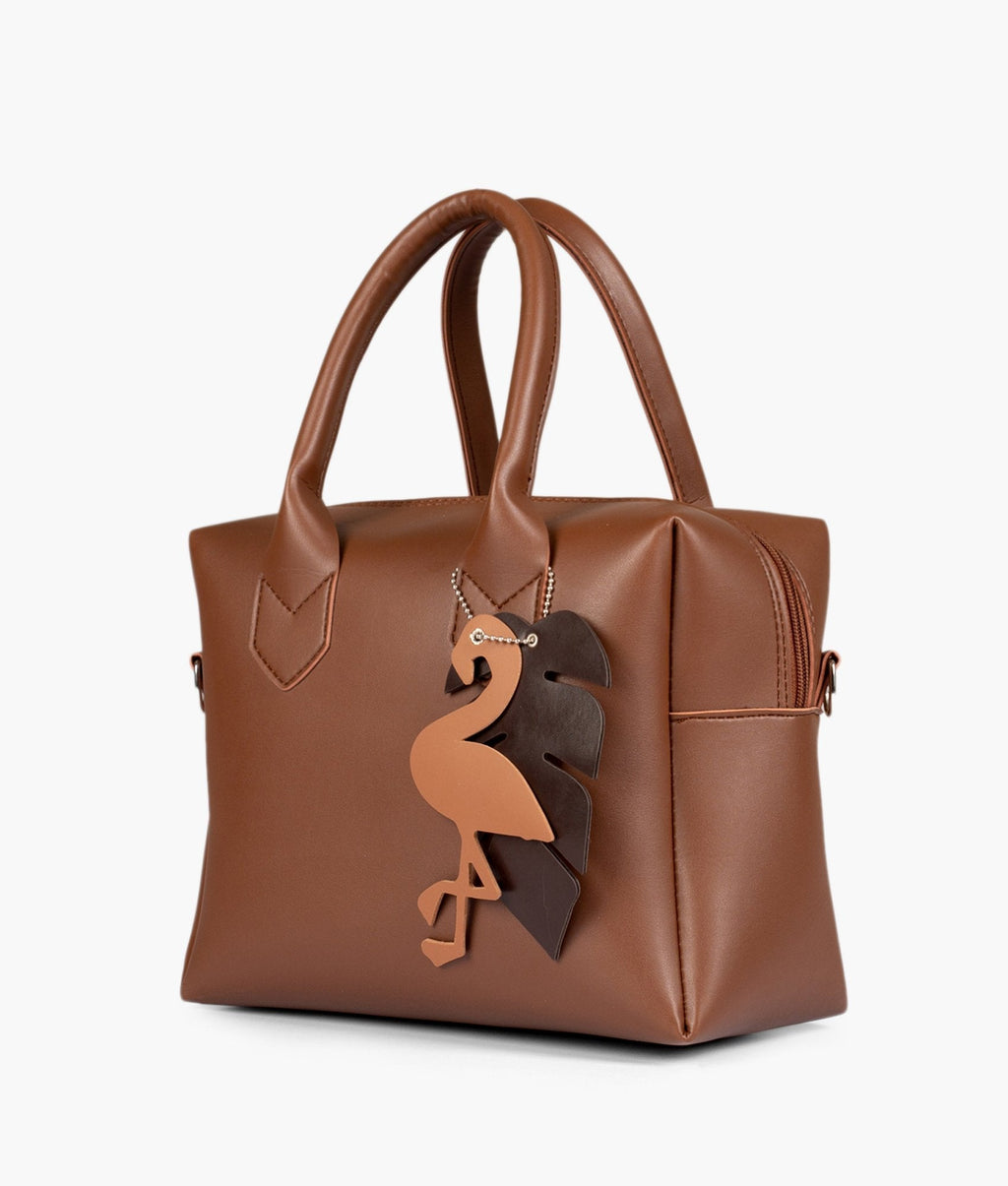 Z.B - Horse brown mini bowling bag