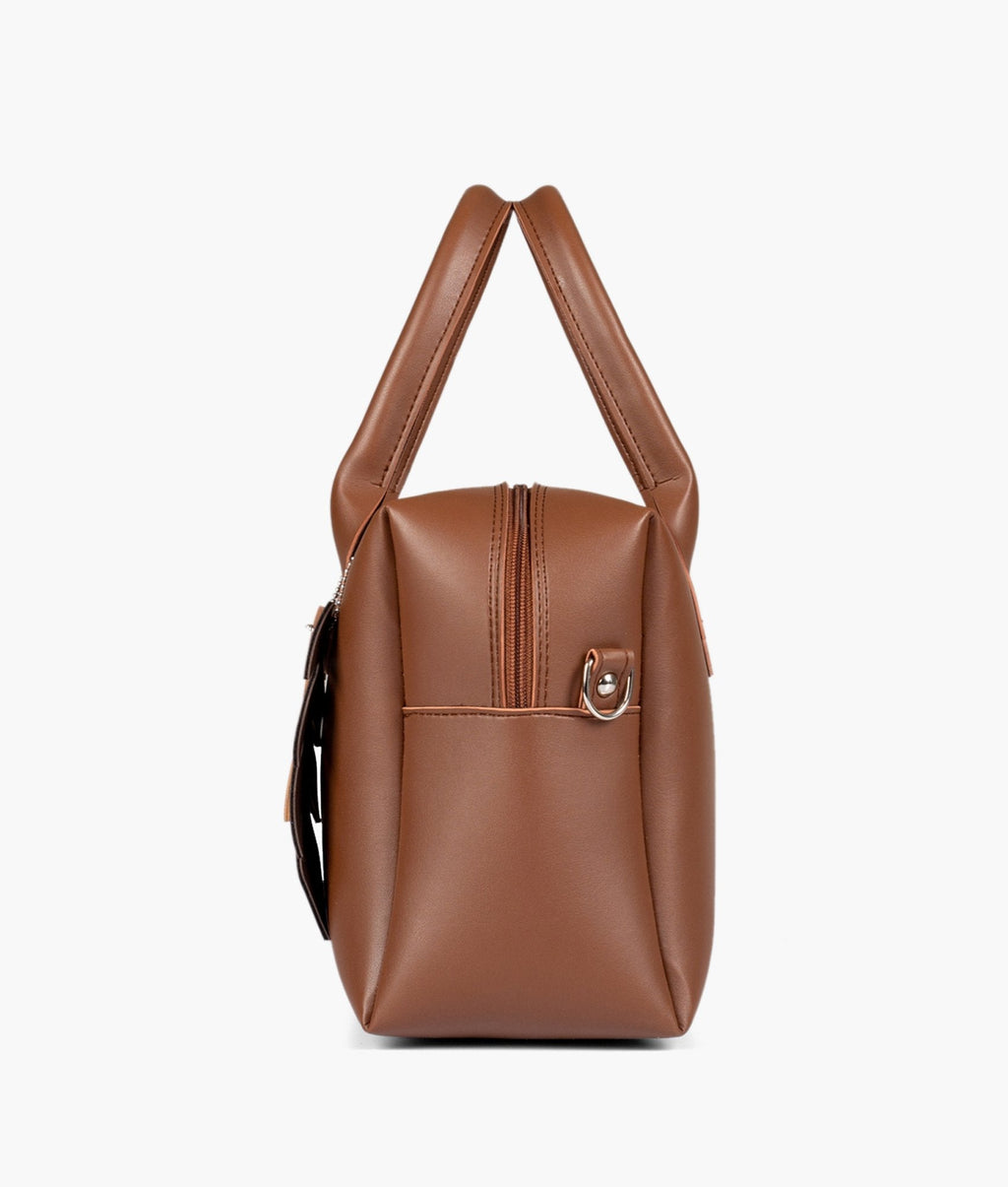 Z.B - Horse brown mini bowling bag
